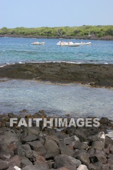 rocky shore, shore line, bay, ocean, sea, pu'uhonua o honaunau national historical park, kona, island of hawaii, hawaii, bays, oceans, seas