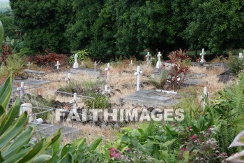 cemetery, Cross, st. benedict catholic church, honaunau, south kona, kona, island of hawaii, hawaii, cemeteries, crosses