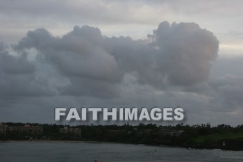 sunset, evening, dusk, twilight, ocean, cloud, island of hawaii, hawaii, sunsets, evenings, dusks, twilights, oceans, clouds