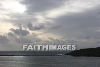 sunset, evening, dusk, twilight, ocean, cloud, island of hawaii, hawaii, sunsets, evenings, dusks, twilights, oceans, clouds