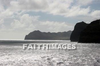 coast, coastline, mountain, sea, ocean, wave, kuai, hawaii, coasts, mountains, seas, oceans, waves