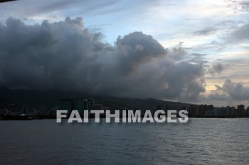 sunrise, sunset, cloud, mountain, Diamondhead, volcano, extinct, color, colorful, light, bright, beginning, opening, new, honolulu, hawaii, sunrises, sunsets, clouds, mountains, volcanoes, colors, lights, openings