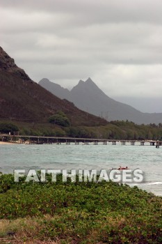 seacoast, sea, ocean, Kailua, O'ahu, hawaii, seacoasts, seas, oceans