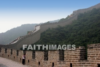 great wall, wall, china, walls