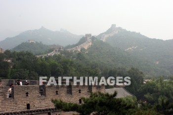 great wall, wall, china, walls