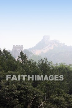 great wall, wall, china, walls