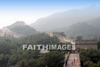 great wall, wall, china, walls