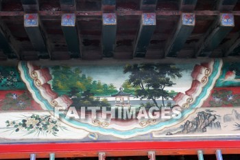 painting, the summer palace, beijing, china, paintings