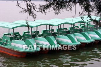 recreational boats, the summer palace, beijing, china