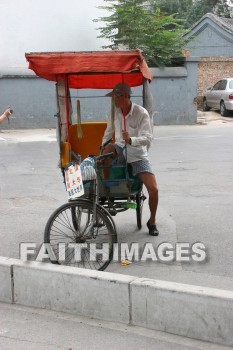 rickshaw, jinrikshas, china, rickshaws