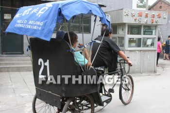 rickshaw, jinriksha, beijing, china, rickshaws