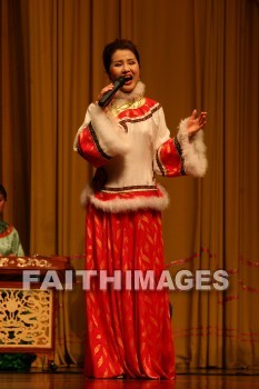 chinese singer, xian, china