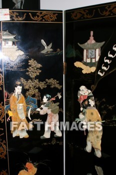 tapestry, textile, cloth, fabric, Weaving, woven, small wild goose pagoda, xian, china, tapestries, textiles, cloths, fabrics, weavings