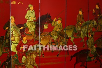 chinese tapestry, Museum, city gate, city wall, textile, cloth, fabric, Weaving, woven, weave, xian, china, museums, textiles, cloths, fabrics, weavings