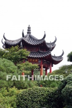 pagoda, forest, park, wood, tree, west lake, hangzhou, china, pagodas, forests, parks, woods, trees