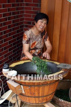 tea, tea farm, farm, farming, crushing tea leaves, packaging tea, hangzhou, china, teas, farms