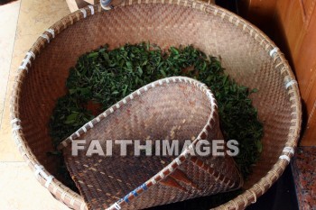 tea scoop, tea basket, tea packaging, tea, tea farm, hangzhou, china, teas