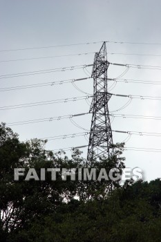 power, power line, tower, electricity, electric, high-tension, high-voltage, hangzhou, china, powers, towers