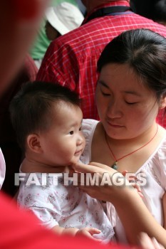 chinese mother, chinese child, china, child, children