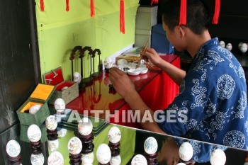 souvenir eggs, hangzhou, china