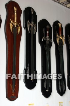 sword, decorative swords, weapon, hangzhou, china, Swords, Weapons