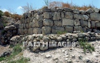 Megiddo, Tell, el, mutesellim, Solomon, gate, Northern, 970-930, b.c., plain, Esdraelon, armageddon, caravan, route, Deborah, barak, battle, Gideon, Midianites, Saul, death, dying, Ruin, archaeology, antiquity, artifacts