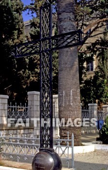 Cross, mount, Carmel, Israel, Galilee, mountain, range, Mediterranean, sea, Haifa, Elijah, pagan, prophet, test, fire, carmelite, Monastery, altar, crosses, mounts, mountains, ranges, seas, pagans, prophets, tests