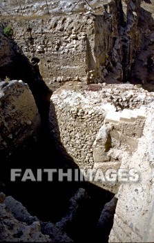 Jericho, Judea, Israel, wall, battle, War, Joshua, Elisha, elisha's spring, joshua 3--8, 2 kings 2:19-22, elisha's fountain, ain es-sultan spring, miracle, archaeology, Ruin, excavation, artifacts, antiquity, walls, battles, wars, miracles, ruins, excavations