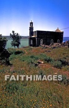 Israel, Galilee, sea, Jesus, ministry, miracle, lake, Jordan, river, fishing, Name, Gennesaret, chinnereth, Tiberias, St., Peter's, church, franciscan, miracle, seas, ministries, miracles, lakes, rivers, names, Churches