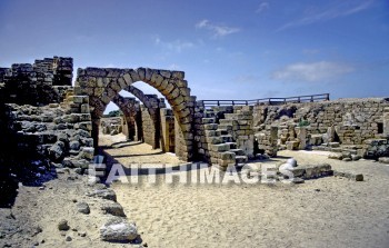 Caesarea, caesar, Herod, great, seaport, harbor, paul, Agrippa, bernice, Felix, Festus, archaeology, Ruin, antiquity, remains, Roman, Crusader, castle, 1100, 1300, b.c., seaports, harbors, ruins, Romans, crusaders