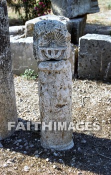 Capernaum, Galilee, Israel, sea, Galilee, matthew, official, nobleman, son, heal, healed, heals, Healing, miracle, Roman, Centurion, soldier, servant, commander, scallop, shell, seven-branch, Candlestick, menorah, ornamental, wall