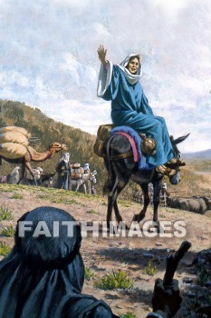 Mary, Elizabeth, luke 1: 39-56, annunciation, annnounce, announced, announces, Angel, Gabriel, messiah, god's son, caravan, donkey, Camel, travel, angels, caravans, Donkeys, camels, Travels