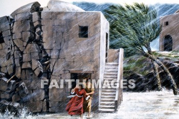 House, foundation, sand, storm, matthew 7: 24-27, trouble, trouble, troubled, troubling, disaster, failure, disaster, ail, distress, upset, worry, try, harass, irk, pain, strain, stress, inconvenience, put out, disconcert, annoy