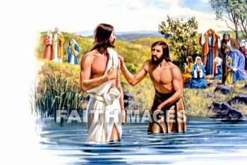 john the baptist, Jesus, jordan river, matthew 3: 13-17, baptize, baptized, baptizing, baptizes, baptism, baptisms