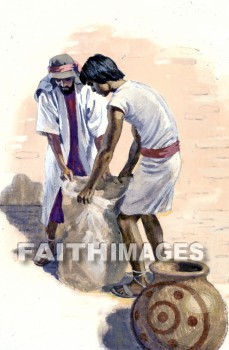 Joseph, half-brothers, Egypt, grain, famine, Benjamin, genesis 43:16--44:13, grains, famines