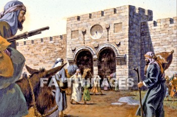 golden gate, eastern gate, old jerusalem, jerusalem, Jesus, trimphal entry, matthew 21:1-11, 14-17, mark 11:1-11, luke 19:29-44, john 11:55--12:19