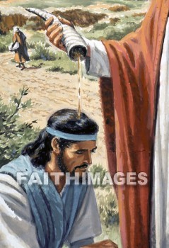 Samuel, Saul, anoint, anoints, anointed, Anointing, king, feast, food, eating, 1samuel 9:1-15, Kings, feasts, foods