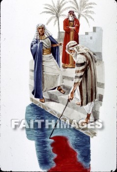 Moses, nile river, water, Blood, Egypt, exodus 6:1-13, 28-30, exodus 7, miracle, sign, God, waters, miracles, signs, Gods