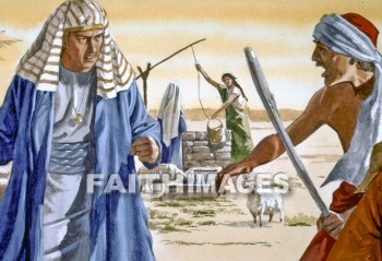 Moses, exodus 2:15-22, Shepherd, girl, help, helping, helped, shepherds, girls, helps