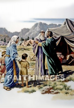 Moses, reuel, Jethro, exodus 18:1-12, zipporah, father-in-law, son, fathers-in-law, sons