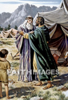 Moses, reuel, Jethro, exodus 18:1-12, zipporah, father-in-law, son, fathers-in-law, sons