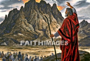 mount sinai, Moses, Israelites, exodus 20, ten commandments, law of god, god's law