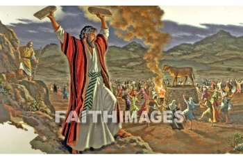golden calf, dancing, celebration, exodus 32:19, Worshipping, ten commandments, Moses, anger, angry, celebrations