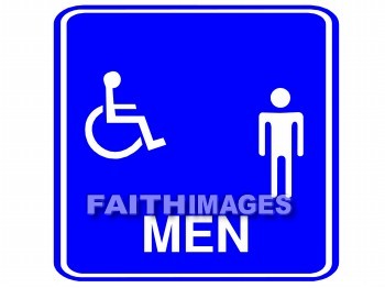 restroom, handicap, man, sign, signboard, signage, signboards, message, information, communicate silently, non, verbally, signal, handicaps, men, signs, messages, signals
