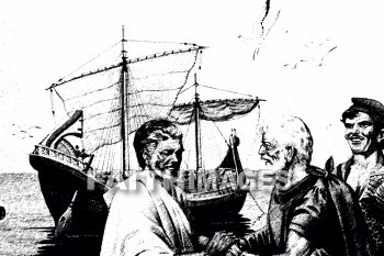 paul, Barnabas, silas, paul's first missionary journey, paul's second missionary journey, paul's third missionary journey, rome, sailing, ship, acts 27: 1-26, Ships