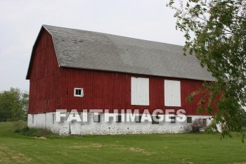 red barn, red, barn, farm, door county, wisconsin, barns, farms