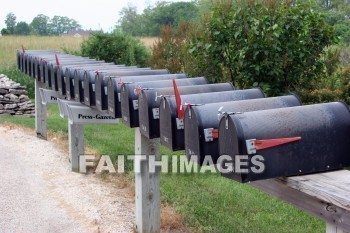 mailbox, mail, box, usps, postal system, community, door county, wisconsin, mailboxes, mails, boxes, communities