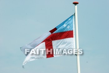 episcopal church flag or banner, flag, banner, episcopal, church, door county, wisconsin, flags, banners, Churches