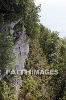 cliff, green bay, door county, wisconsin, cliffs