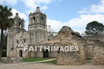 church, espadana, bell tower, concepcion, nuestra senora de la purisima concepcion, mission, san antonio, franciscan, spanish, catholic, coahuiltecan, Churches, missions, catholics